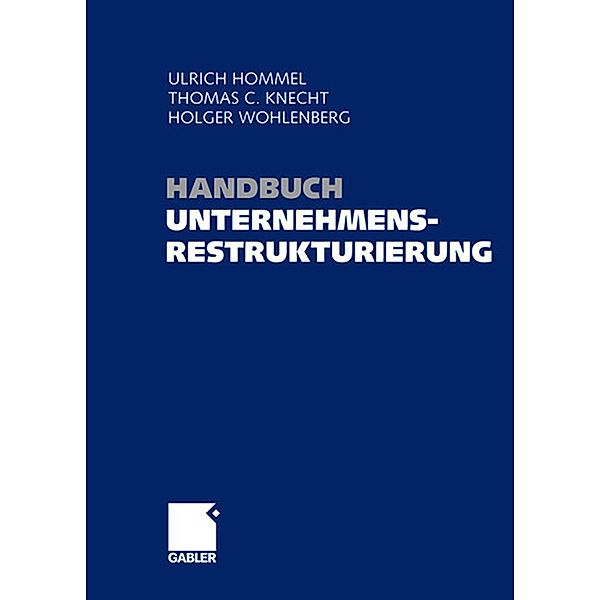 Handbuch Unternehmensrestrukturierung