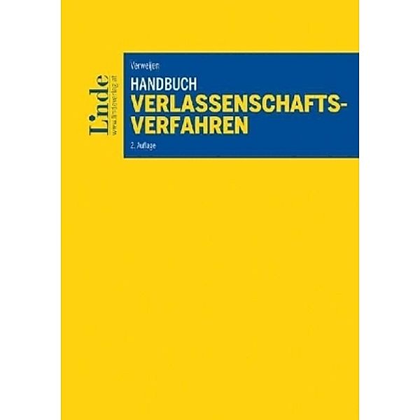 Handbuch Verlassenschaftsverfahren, Stephan Verweijen