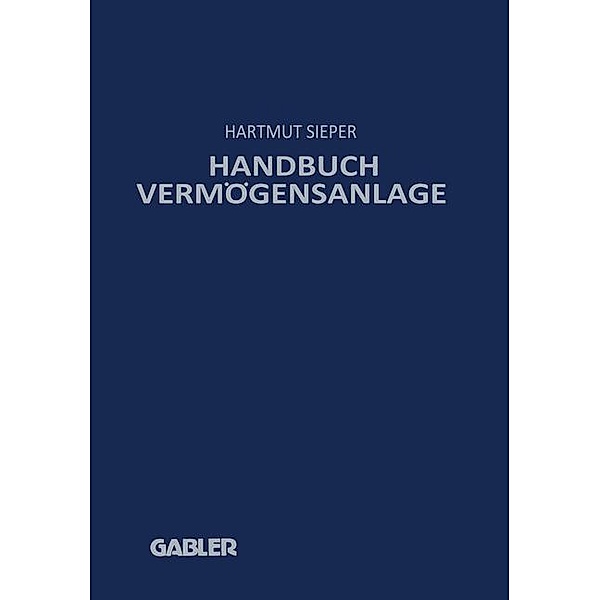 Handbuch Vermögensanlage