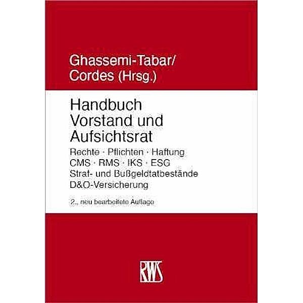 Handbuch Vorstand und Aufsichtsrat