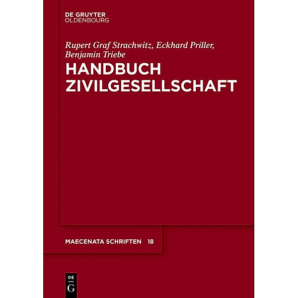 Handbuch Zivilgesellschaft, Rupert Strachwitz, Eckhard Priller, Benjamin Triebe