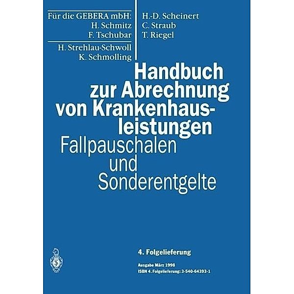 Handbuch zur Abrechnung von Krankenhausleistungen