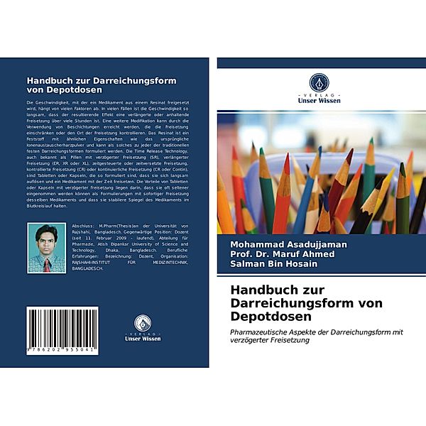 Handbuch zur Darreichungsform von Depotdosen, Mohammad Asadujjaman, Maruf Ahmed, Prof. Dr. Maruf Ahmed, Salman Bin Hosain