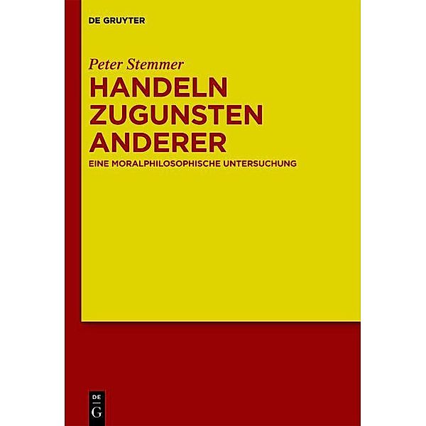 Handeln zugunsten anderer, Peter Stemmer