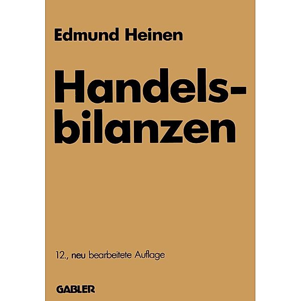 Handelsbilanzen, Edmund Heinen