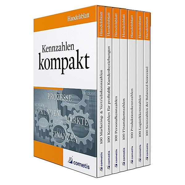 Handelsblatt / Kennzahlen kompakt, 7 Bde., Alexander Kreikenberg, Uwe Rettkowski, Alexander Hennig, Klaus Bichler, Jürgen Bauer, Egbert Hayessen, Willy Schneider, Ulrich Wiehle, Henryk Deter, Michael Diegelmann, Peter N. Schömig, Michael Rolf, Urs Klingler, Ralf Brickau