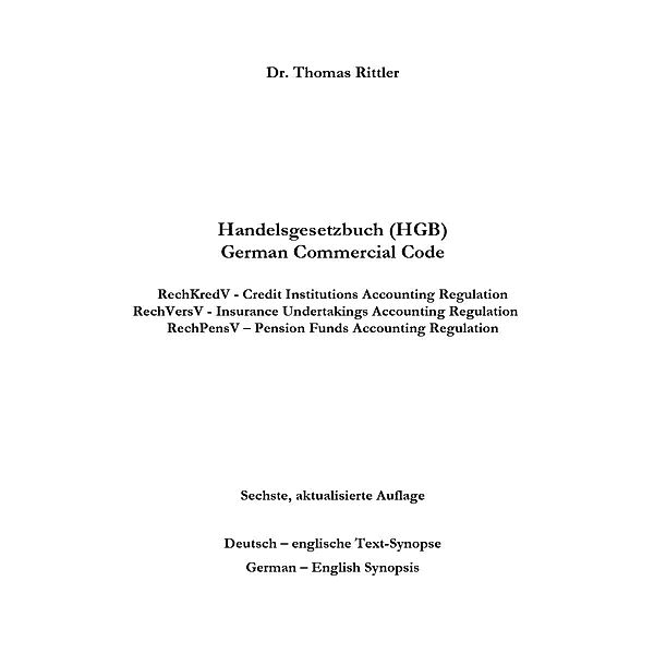 Handelsgesetzbuch, Thomas Rittler