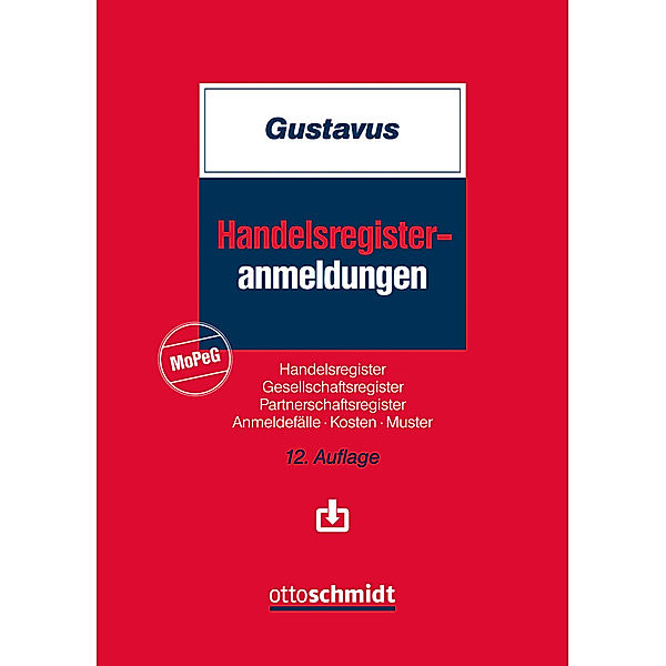 Handelsregisteranmeldungen, m. 1 Buch