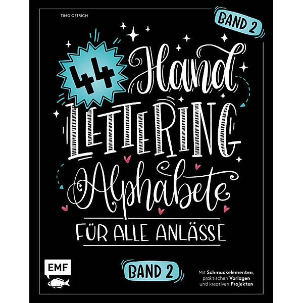 Handlettering 44 Alphabete.Bd.2, Timo Strauß