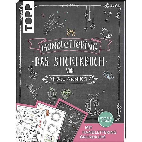 Handlettering. Das Stickerbuch von Frau Annika, Frau Annika