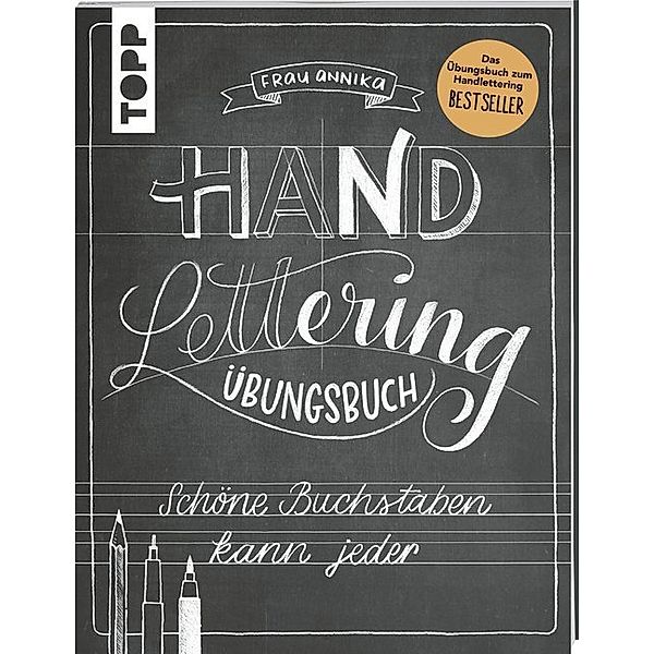 Handlettering. Die Kunst der schönen Buchstaben. Übungsbuch, Frau Annika