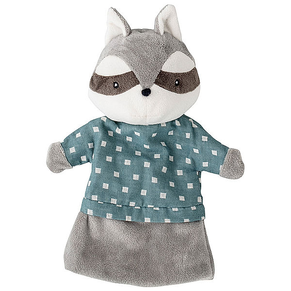 Bloomingville Handpuppe CECILIE – WASCHBÄR in grau