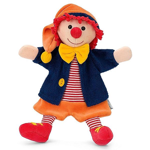 Sterntaler Handpuppe CLOWN in orange/marine