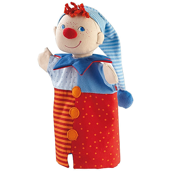 HABA Handpuppe Kasper in blau/rot