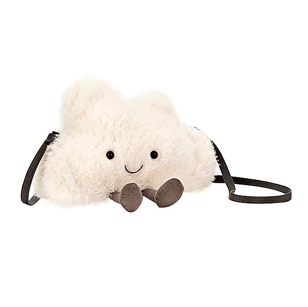 Jellycat Handtasche AMUSEABLE CLOUD (23cm) in weiß