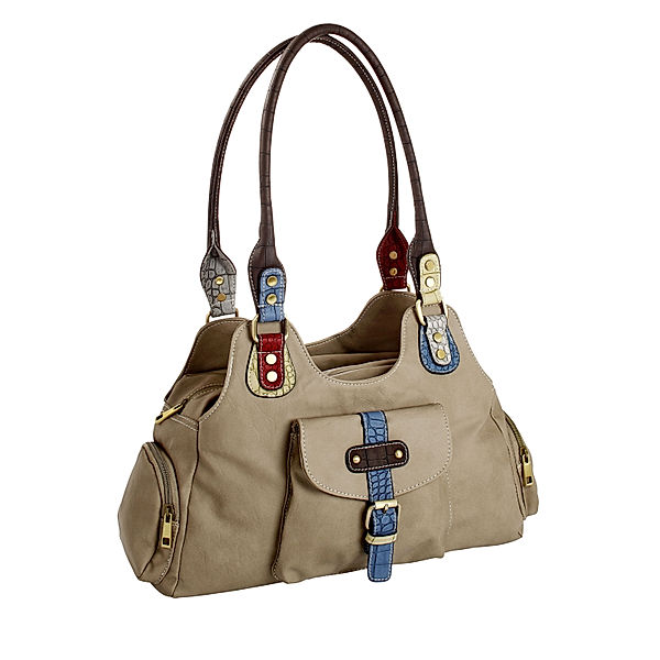 Handtasche Hanna, taupe