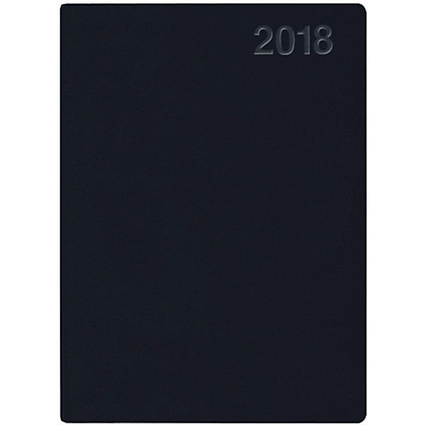 Handwerker-Kalender PVC schwarz 2018