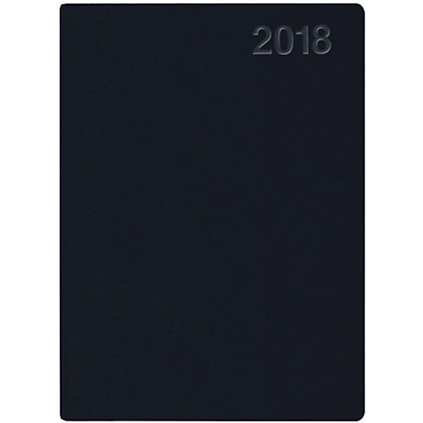 Handwerker-Kalender PVC schwarz 2018