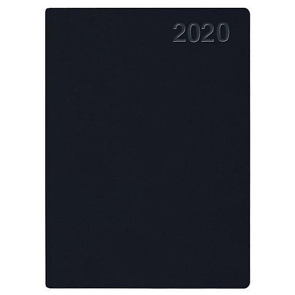 Handwerker-Kalender PVC schwarz 2020