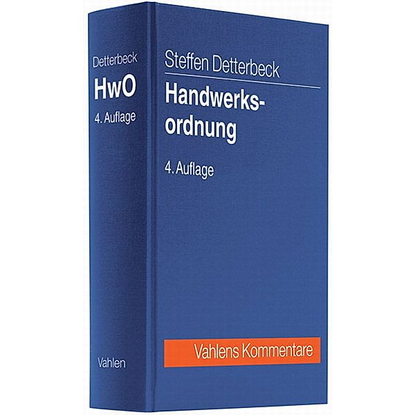 Handwerksordnung (HwO), Kommentar, Steffen Detterbeck