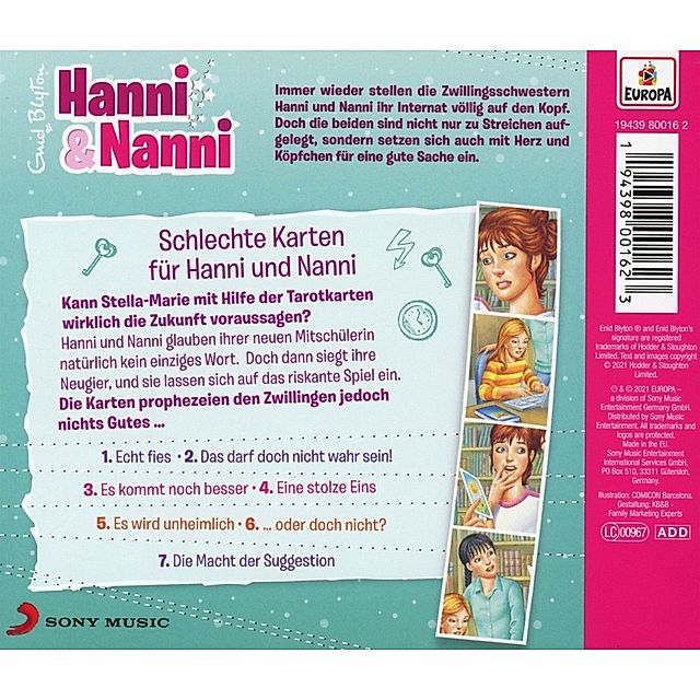 Hanni & Nanni - Schlechte Karten für Hanni & Nanni Folge 70 Hörbuch