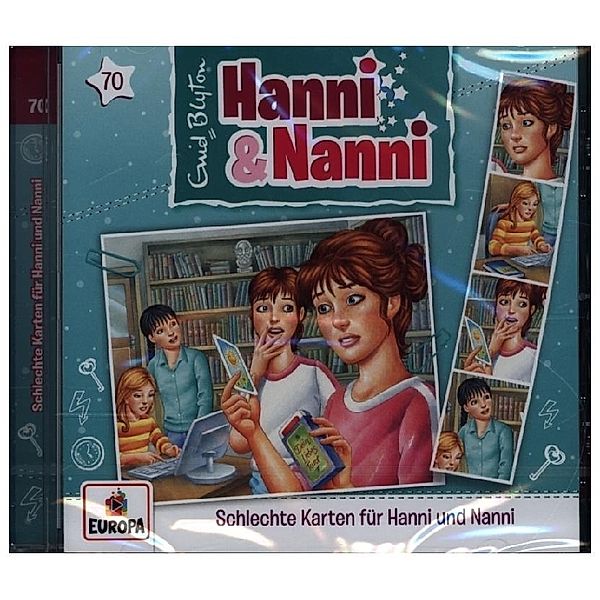 Hanni & Nanni - Schlechte Karten für Hanni & Nanni (Folge 70), Enid Blyton