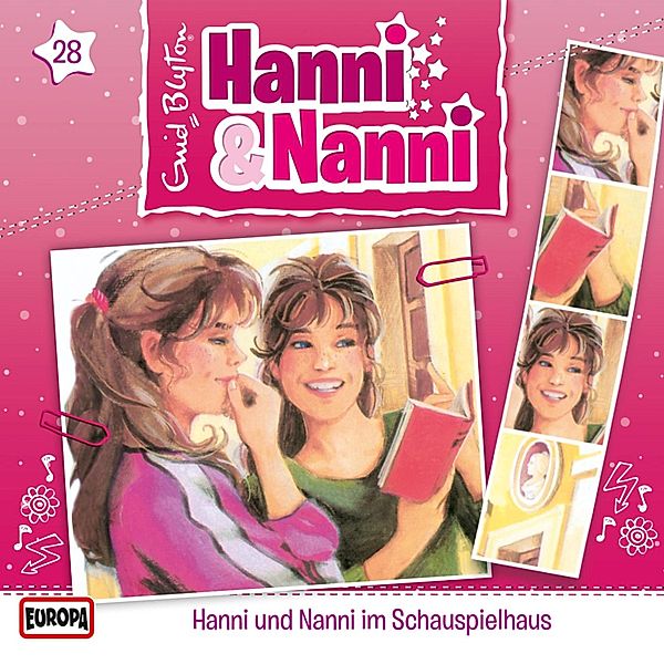Hanni und Nanni - 28 - Folge 28: Hanni und Nanni im Schauspielhaus, André Minninger, Enid Blyton