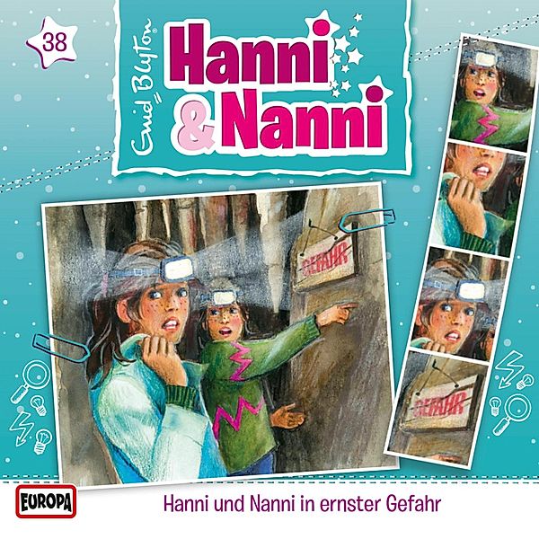 Hanni und Nanni - 38 - Folge 38: Hanni und Nanni in ernster Gefahr, André Minninger, Enid Blyton