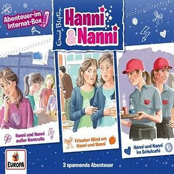 Hanni und Nanni - 3er Box - Abenteuer im Internat, 3 Audio-CD, Enid Blyton