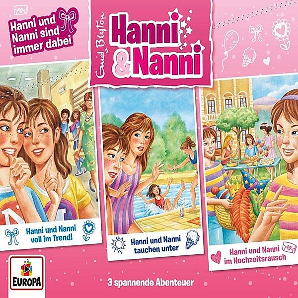 Hanni und Nanni - 3er-Box: Hanni und Nanni sind immer dabei (Folgen 65-67), André Minninger