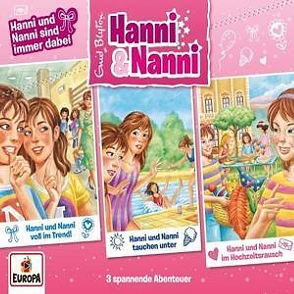 Hanni und Nanni, 3er Box-Hanni und Nanni sind immer dabei, 3 Audio-CD,3 Audio-CD, Enid Blyton