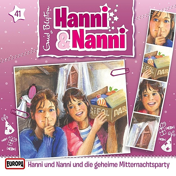 Hanni und Nanni - 41 - Folge 41: Hanni und Nanni und die geheime Mitternachtsparty, André Minninger, Enid Blyton