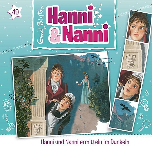 Hanni und Nanni - 49 - Folge 49: Hanni und Nanni ermitteln im Dunkeln, André Minninger, Enid Blyton