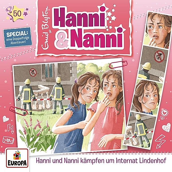 Hanni und Nanni - 50 - Folge 50: Hanni und Nanni kämpfen um Internat Lindenhof, André Minninger, Enid Blyton