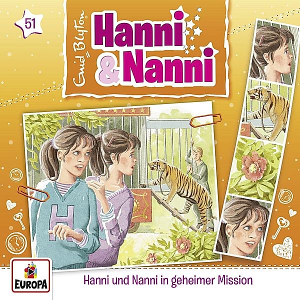 Hanni und Nanni - 51 - Folge 51: Hanni und Nanni in geheimer Mission, André Minninger, Enid Blyton