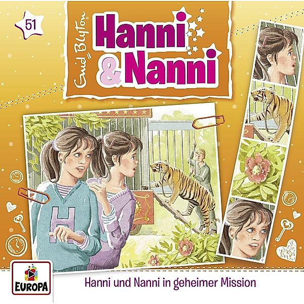 Hanni und Nanni - 51 - Hanni und Nanni in geheimer Mission, Enid Blyton