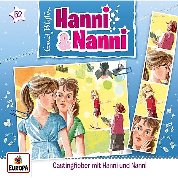 Hanni und Nanni - 52 - Castingfieber mit Hanni und Nanni, Enid Blyton