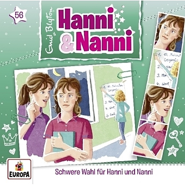 Hanni und Nanni - 56 - Schwere Wahl für Hanni und Nanni, Enid Blyton