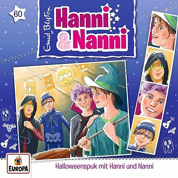 Hanni und Nanni - 60 - Folge 60: Halloweenspuk mit Hanni und Nanni, André Minninger, Enid Blyton