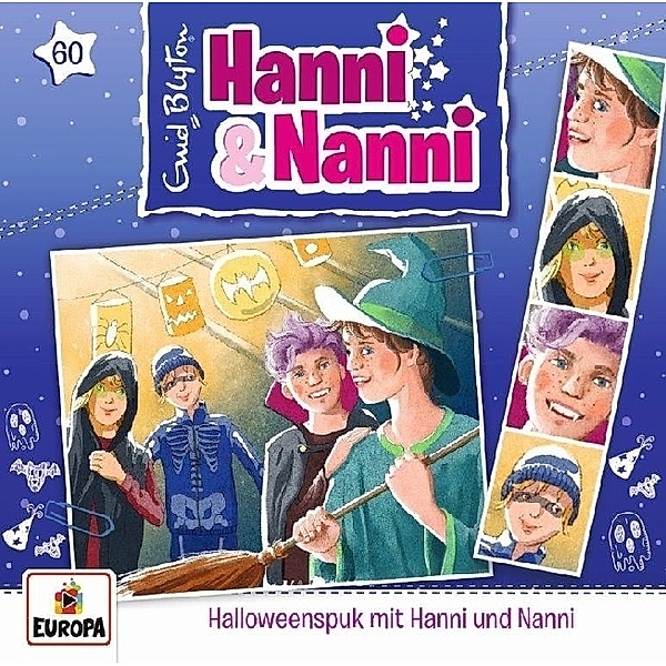 Hanni und Nanni - 60 - Halloweenspuk mit Hanni und Nanni, Enid Blyton