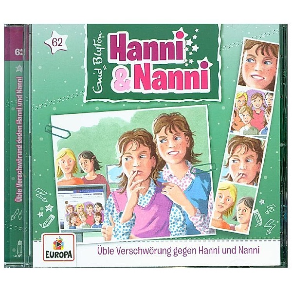 Hanni und Nanni - 62 - Üble Verschwörung gegen Hanni und Nanni, Enid Blyton