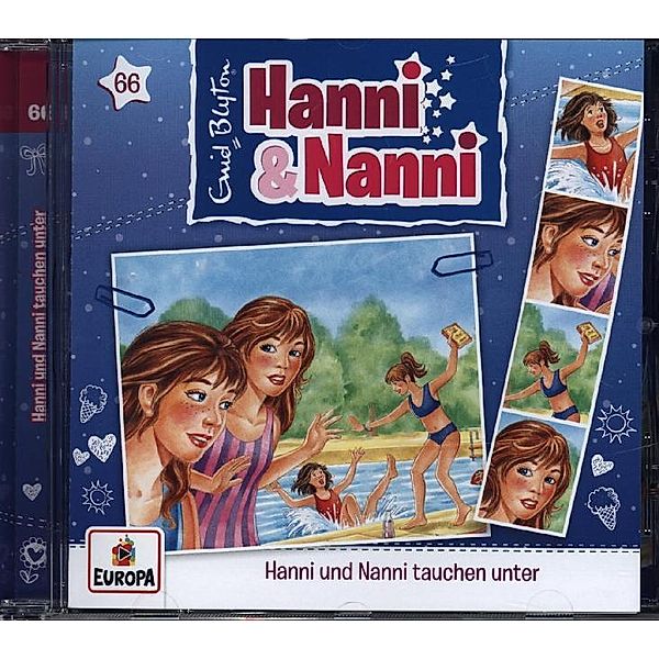 Hanni und Nanni - 66 - Hanni und Nanni tauchen unter, Enid Blyton
