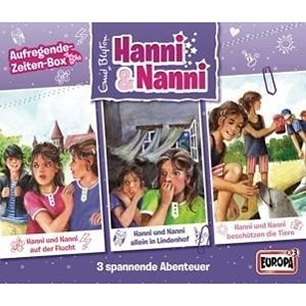 Hanni und Nanni - Aufregende Zeiten-Box (3 CDs), Enid Blyton