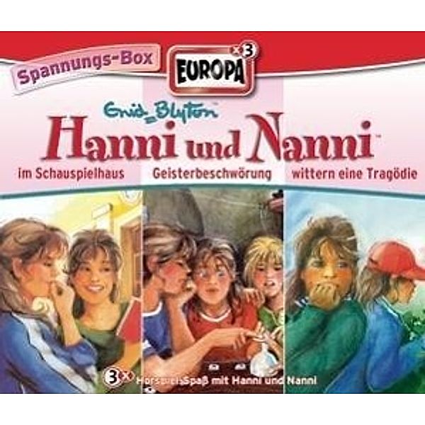 Hanni und Nanni - Spannungs-Box, 3 Audio-CDs, Enid Blyton