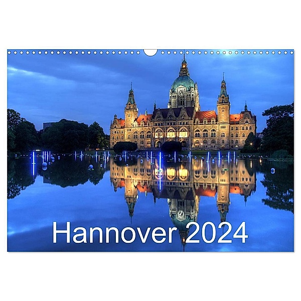 Hannover 2024 (Wandkalender 2024 DIN A3 quer), CALVENDO Monatskalender, Joachim Hasche