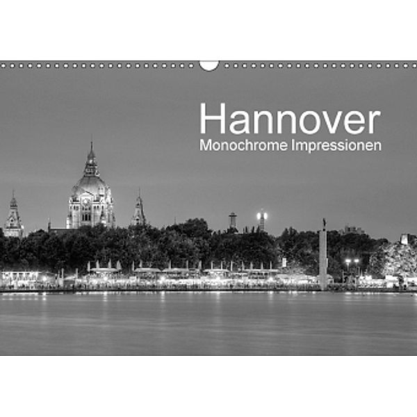Hannover Monochrome Impressionen (Wandkalender 2017 DIN A3 quer), Joachim Hasche