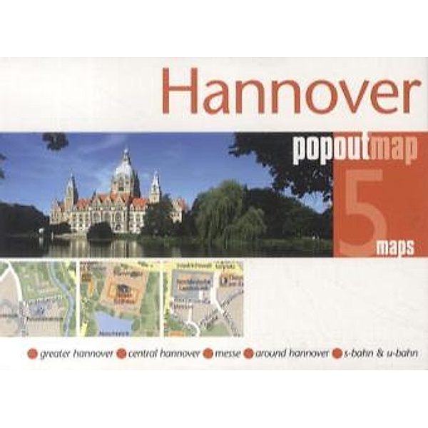 Hannover PopOut Map, 5 maps