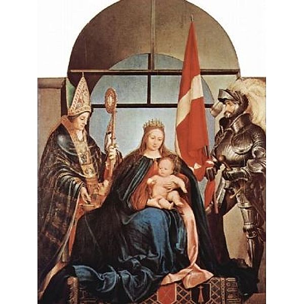 Hans Holbein d. J. - Gerster-Altar, Thronende Madonna, Hl. Nicolaus von Myra und Hl. Ursus - 1.000 Teile (Puzzle)