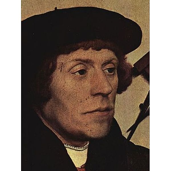 Hans Holbein d. J. - Porträt des Astronomen Nikolaus Kratzer, Detail - 100 Teile (Puzzle)