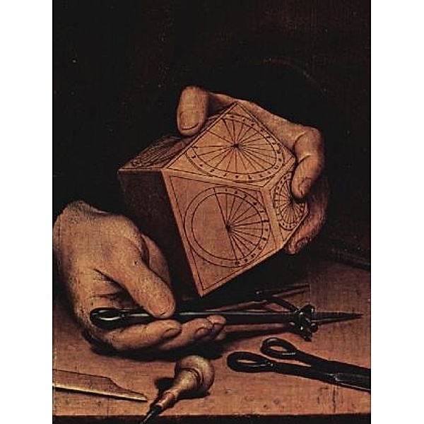 Hans Holbein d. J. - Porträt des Astronomen Nikolaus Kratzer, Detail - 500 Teile (Puzzle)